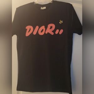 Dior kaws collaboration shirt